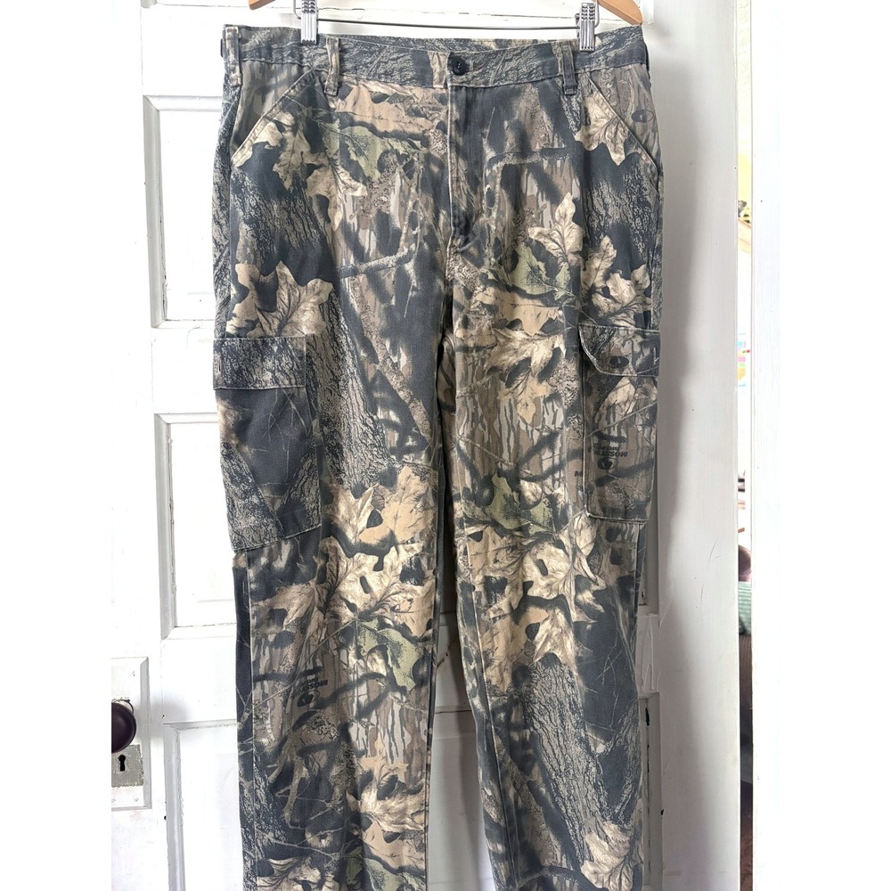 Liberty Realtree Break-Up Camo Cargo Pants Mens 36x29 Blokecore Hunting Trousers